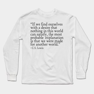 Another World Long Sleeve T-Shirt